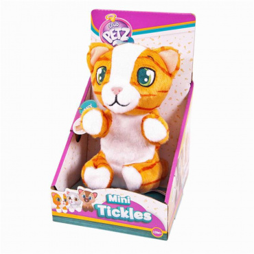 96790 Игрушка Club Petz Котёнок интерактивный (рыжий полосатый), со звуковыми эффектами, IMC toys