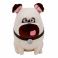 41164 Игрушка мягконабивная Собачка породы мопс Мел, герой м/ф "Тайная жизнь домашних животных" 20см
