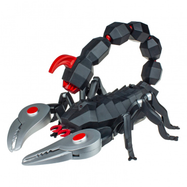 Т16439 1toy RoboLife Игрушка Императорский Скорпион с парогенер. на ИК пульт. (движение, свет, звук)