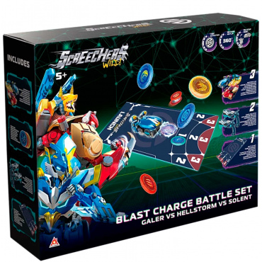 69422 Игрушка Дикие Скричеры Игровой набор Бласт Чардж Трио с полем S5 ТМ Screechers Wild 69422 Игрушка Дикие Скричеры Игровой набор Бласт Чардж Трио с полем S5 ТМ Screechers Wild
