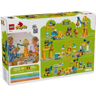 10476 Конструктор Дупло 'Стройплощадка и техника 3 в 1"