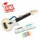 E0624_HP Музыкальная игрушка Гавайская гитара для детей "Мерцающая укулеле", красная