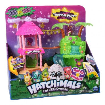 19129 Игровой набор Hatchimals Тропический остров