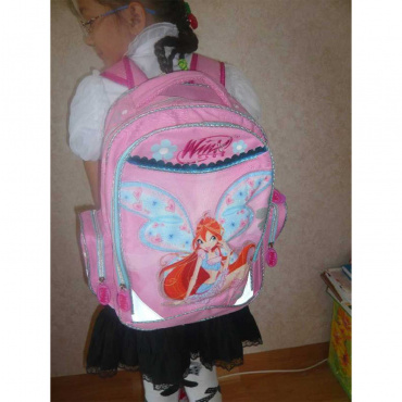 643А3/W Рюкзак школьный 30х41 см ТМ Winx