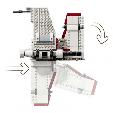 75432 Конструктор Звёздные войны «Истребитель V-19 Torrent»