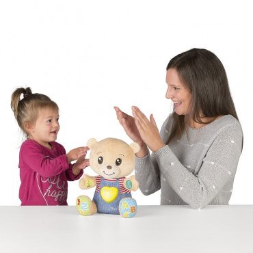 Игрушка мягкая, музыкальная Говорящий Мишка Teddy Emotion, (рус/англ), 6 мес-5 лет 