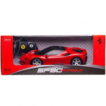 97500 Игрушка транспортная 'Автомобиль на р/у '1:18 "Ferrari SF90 Stradale" 2,4G, цвет красный