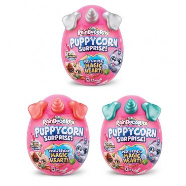 Т22448 Игрушка плюш-сюрприз RainBocoRns Puppycorn new мини в яйце в асс. в комплекте с аксессуарами