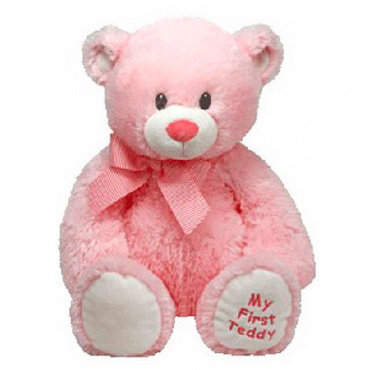 50066 Игрушка мягконабивная Медвежонок My First Teddy серии Classic (розовый), 20 см