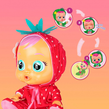 93812 Игрушка Cry Babies Плачущий младенец Элла серия Tutti Frutti