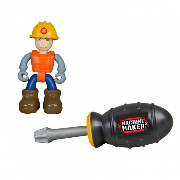 40022 Игровой набор Junior Builder Бульдозер, Кран, акс Nikko