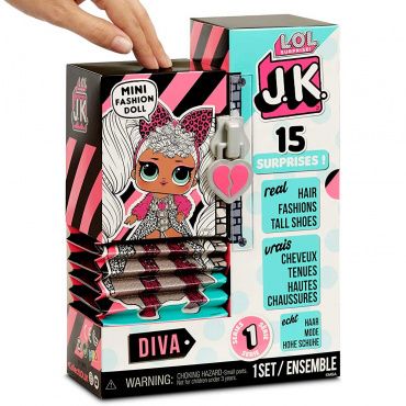 570752 Кукла LOL Surprise JK Mini Fashion Doll Diva серия 1