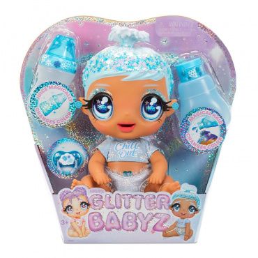 574859 Кукла LOL Glitter Babyz Снежинка