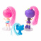 82079_1 Набор Curli girls Подружки Чарли и Бейли с питомцем (голубым котенком) серия Color magic