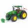 03051 Игрушка из пластмассы Трактор John Deere 7930 с погрузчиком