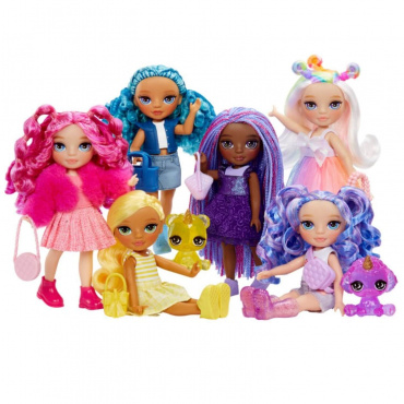 531197 Кукла Rainbow High серии Littles Сапфир (синяя)