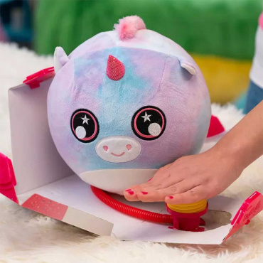 BIG002-EUN Игрушка-растущий шар, розовый единорог, Biggies