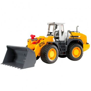 02430 Игрушка из пластмассы Bruder Погрузчик с ковшом Liebherr L574