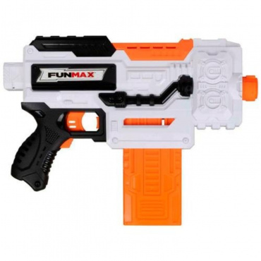 Т24243 1toy Funmax "A53" бластер электрич., обойма на 12 выстрелов, в компл. 24 EVA снаряда.