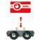 33844 BRIO Игрушка Пожарный поезд,3 ваг.,выдвижн.лестница,водяной шланг,27х5х15см,кор.