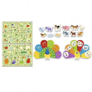 R54312 Lisciani Carotina Preschool Игра развивающая "50 игр"