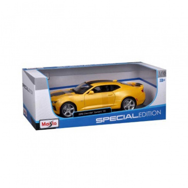 31689 Машинка die-cast Chevrolet Camaro SS, 1:18,  красная, открывающиеся двери