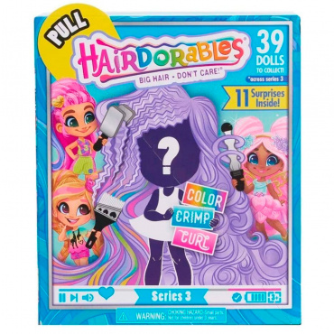 23725 Набор-сюрприз с куклой Hairdorables серия 3