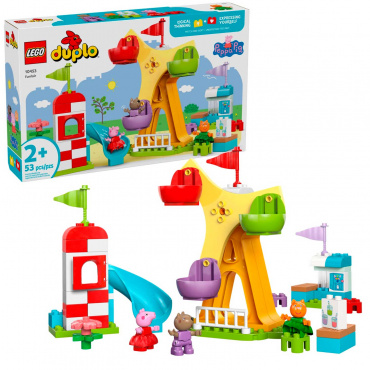 10453 Конструктор Дупло Peppa Pig "Парк развлечений" 10453 Конструктор Дупло Peppa Pig "Парк развлечений"