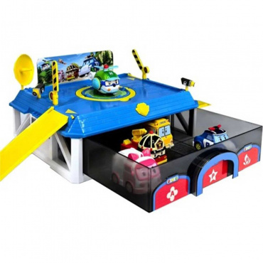 MRT-665 Игровой набор Robocar Poli. Штаб-квартира. Кейс для хранения мини машинок MRT-665 Игровой набор Robocar Poli. Штаб-квартира. Кейс для хранения мини машинок