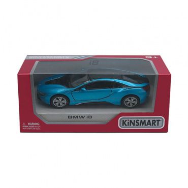 KT5379W Игрушка.Модель автомобиля инерц."BMW i8" 1:36