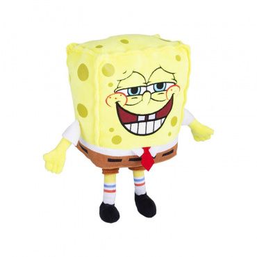 EU690902 Игрушка плюшевая SpongeBob 20 см со звук. эффектами Спанч Боб (пукает) Alpha group