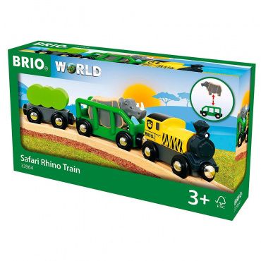 33964 BRIO Игрушка. Носорожье сафари, 5 эл.