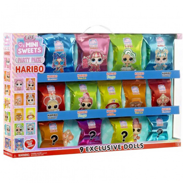 119937 Набор из 9-ти кукол LOL Mini Sweets HARIBO