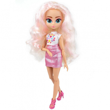 MT1602 Игрушка в наборе для детей старше 3-х лет: кукла и аксессуары DIY Oh!My Top Fashion