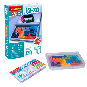 ВВ5843 Игра настольная логическая БондиЛогика Bondibon "IQ-XO"