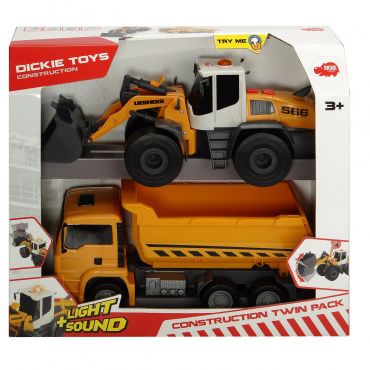 203726008 Набор Construction Twin Pack на бат. (свет, звук) 30 см