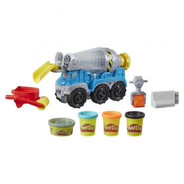 E6891 Игровой набор Play-Doh Wheels Бетономешалка