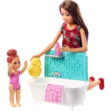 FHY97/FXH05 Игровой набор Barbie "Уход за детьми"