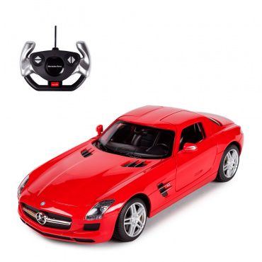 47600 Игрушка транспортная 'Автомобиль на р/у 'Mercedes-Benz SLS AMG' 1:14 в асс