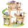 E3413_HP Кукольный мини-домик "Бамбуковый дом семьи панд"