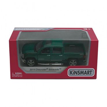 KT5381WPR Игрушка.Модель автомобиля инерционная "2014 Chevrolet Silverado" 1:46