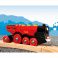 33592 BRIO Игрушка Локомотив красный эл.,движение вперед-назад,свет,звук,свобод.движение, 14х4х5см