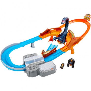 GNB05 Игровой набор Hot Wheels Монстр-Трак Гонка со скорпионом