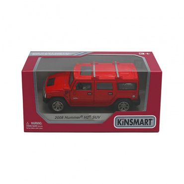 KT5337W Игрушка.Модель автомобиля инерц.'Hummer H2 SUV 2008' 1:40