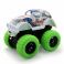 FT8484-4 Игрушка Инерционная машинка die-cast на полном приводе с зелеными колесами Funky toys