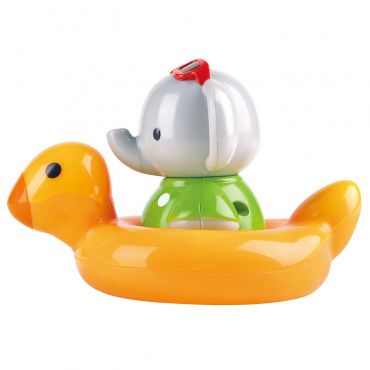 E0222_HP Заводная плавающая игрушка для ванны Слоник