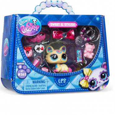00714_LPS Игровой набор "Стиль", фигурка животного с аксессуарами, Кошка Рэгдолл