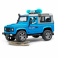 02597 Игрушка из пластмассы Внедорожник Land Rover Defender Station Wagon Полицейская с фигуркой