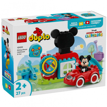 10454 Конструктор Дупло "Клуб Микки Мауса и машинка" 10454 Конструктор Дупло "Клуб Микки Мауса и машинка"