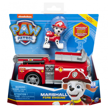 6061798 Игрушка Paw Patrol машинка классическая с Маршаллом